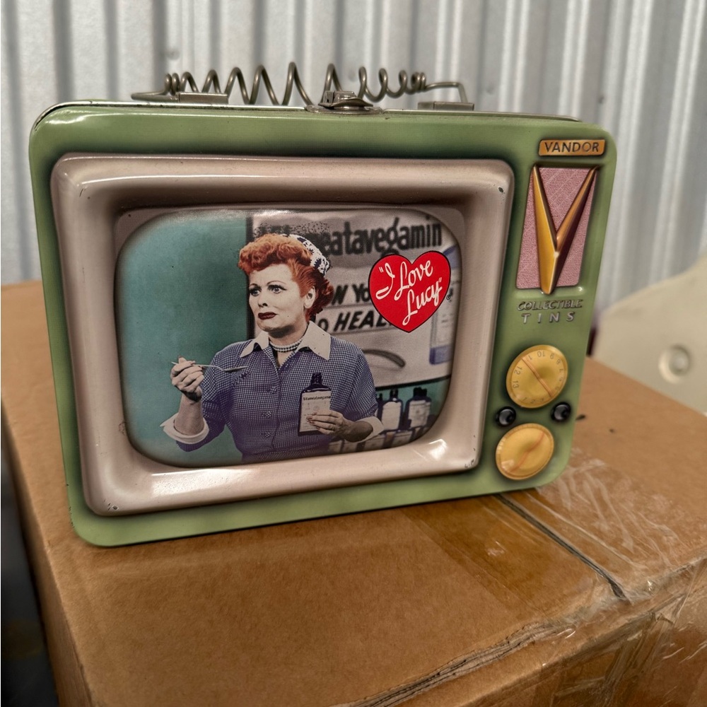 Vandor I Love Lucy Collectible Tin TV